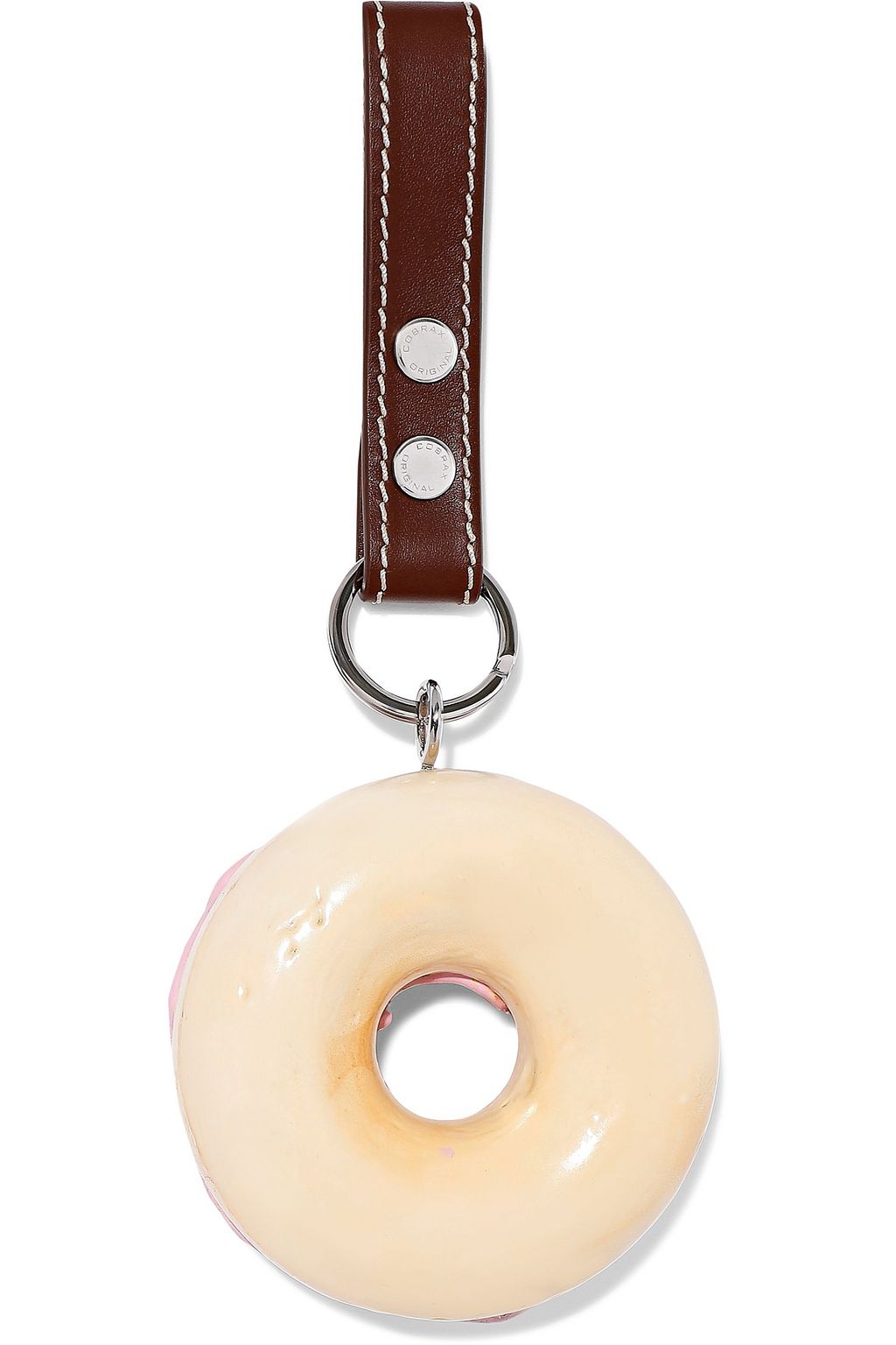 JW ANDERSON Embellished leather keychain