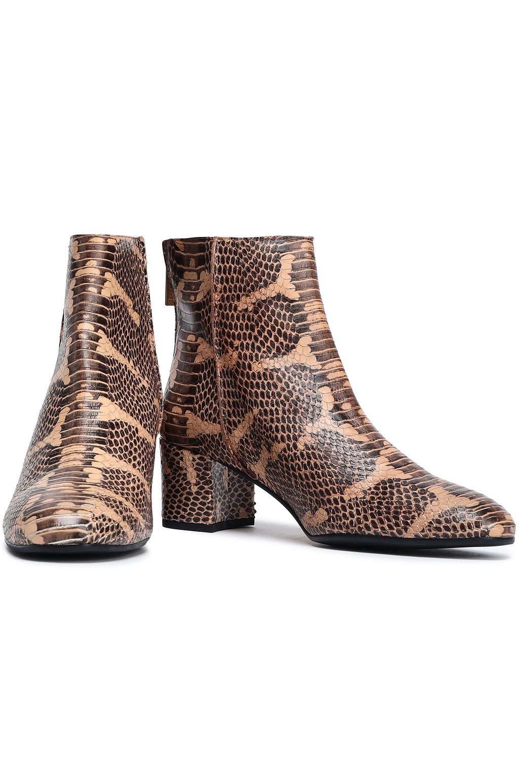 ATP ATELIER Snakeskin ankle boots