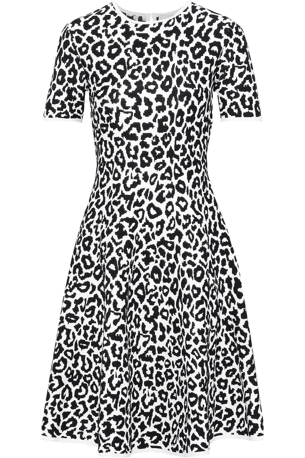 carolina herrera leopard dress