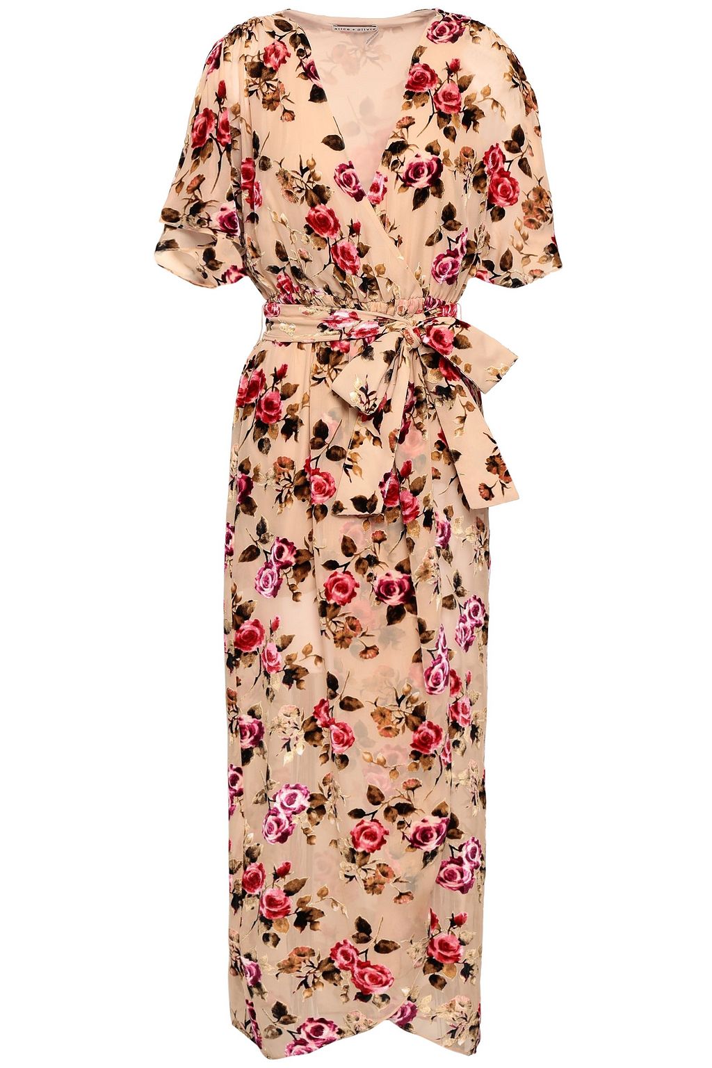 alice and olivia midi dress