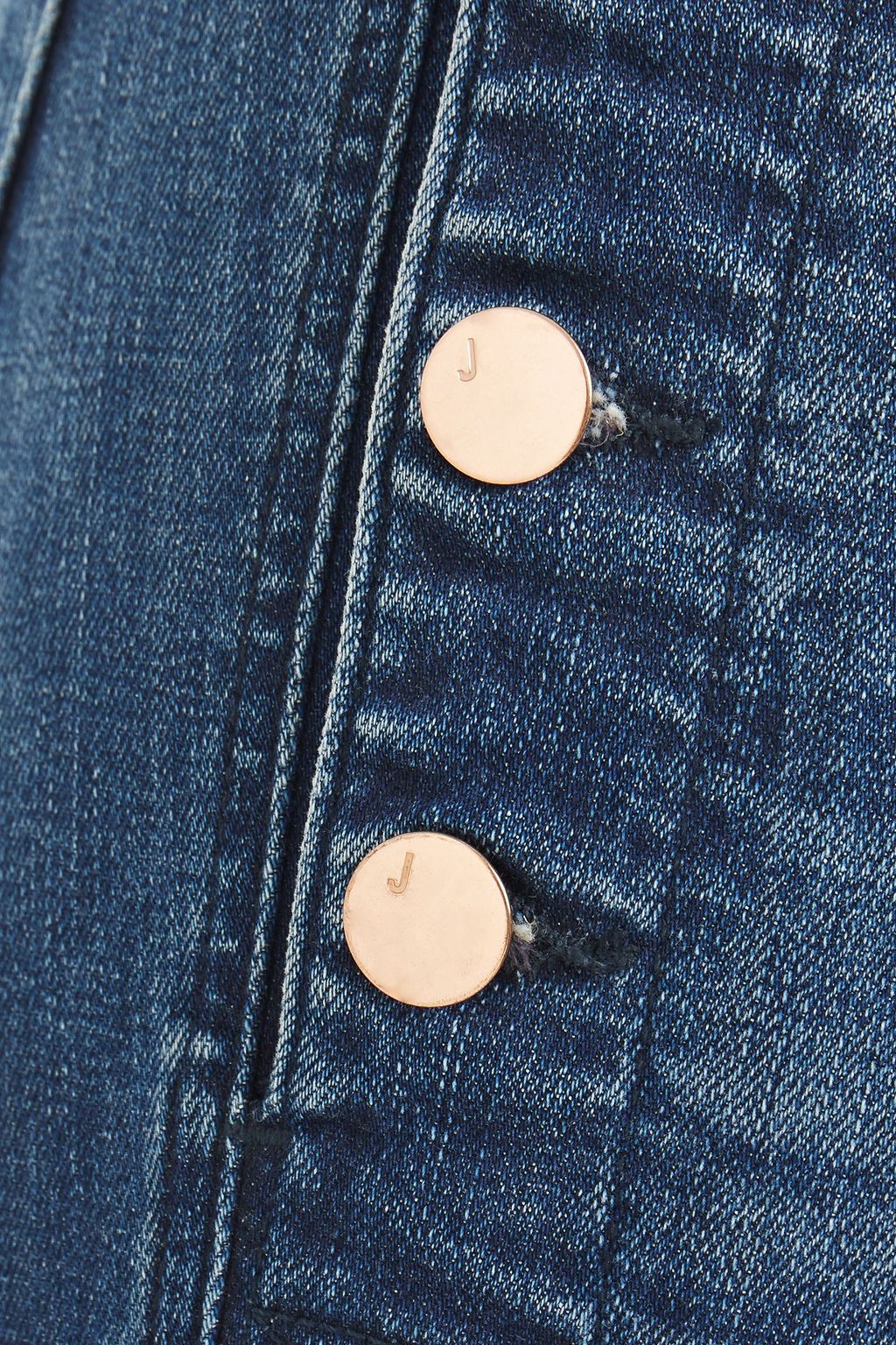 J BRAND Sadey faded mid-rise skinny jeans