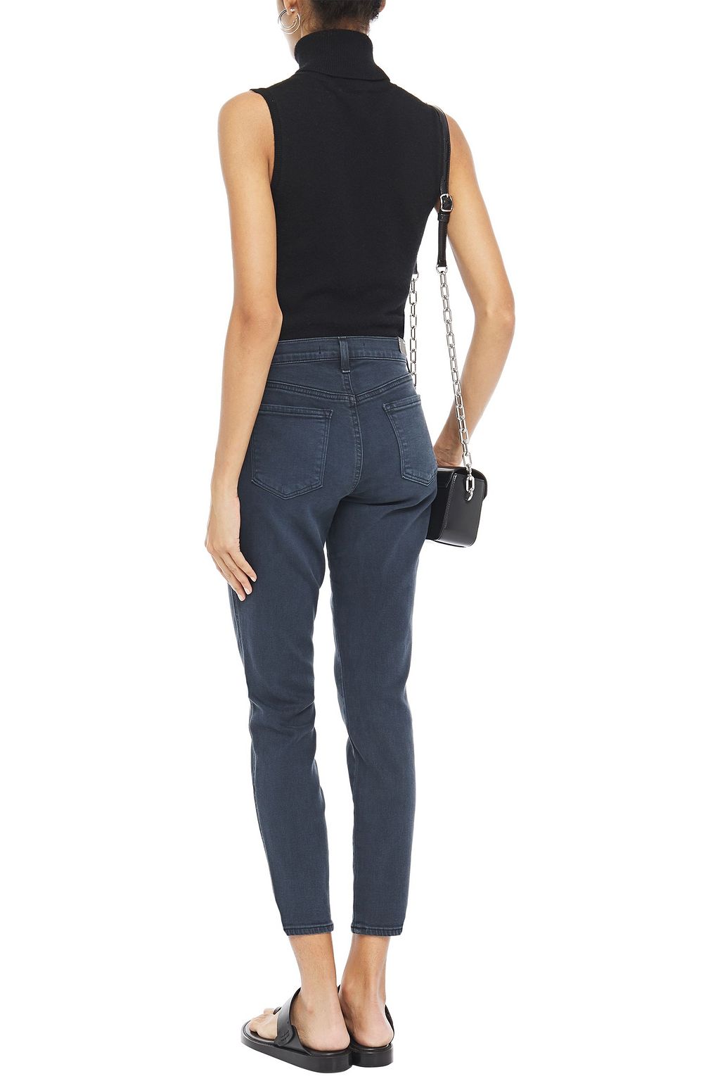 J BRAND Ruby cropped mid-rise skinny jeans