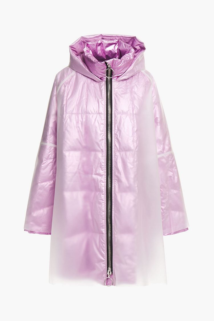 lilac raincoat womens