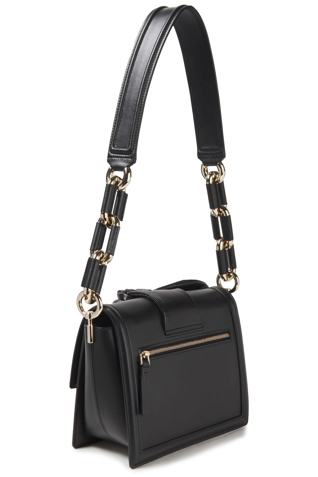ROGER VIVIER Bow-detailed leather shoulder bag