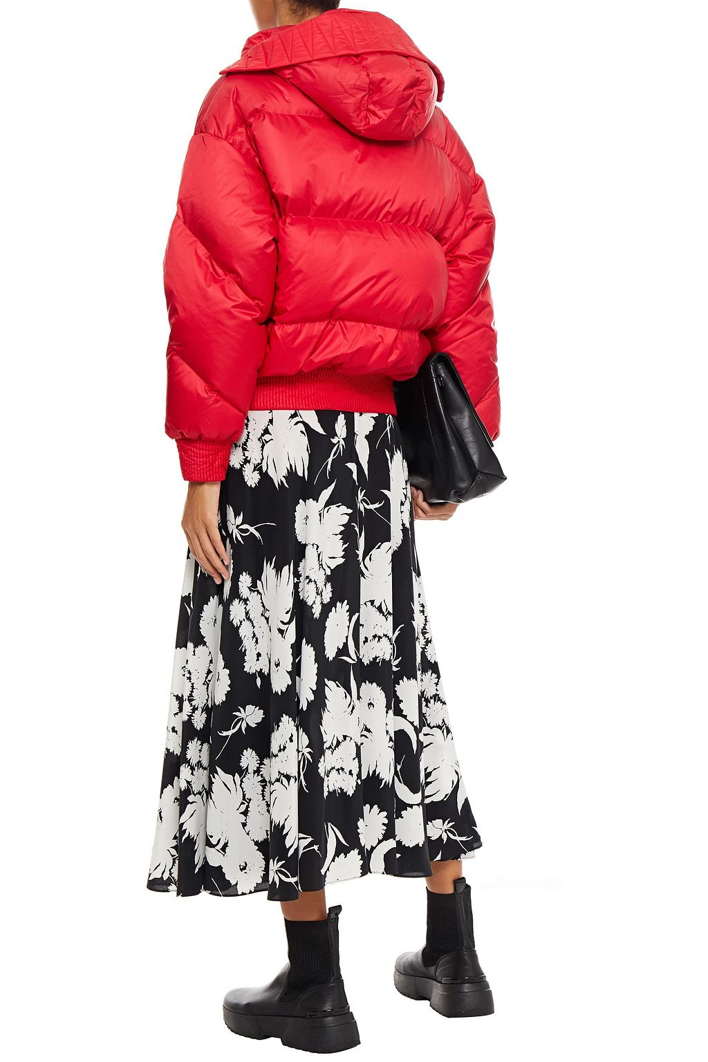 IENKI IENKI Dunlope quilted shell hooded down coat