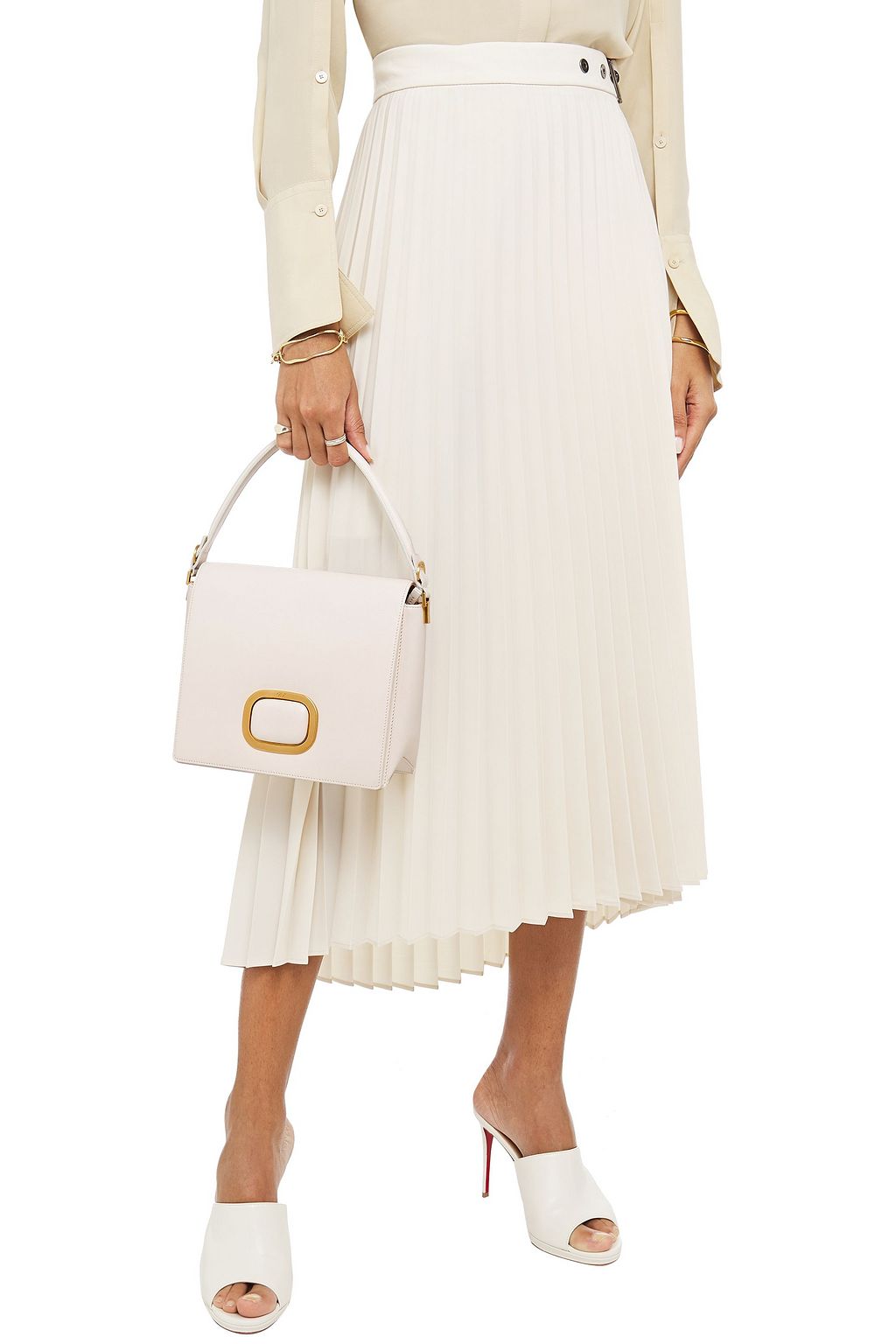 ROGER VIVIER Madame leather tote