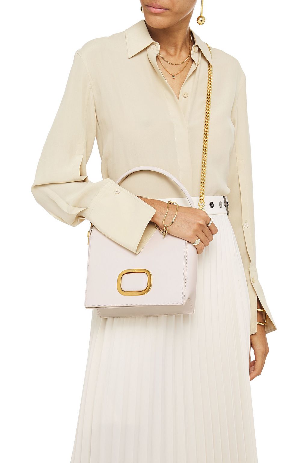 ROGER VIVIER Madame leather tote