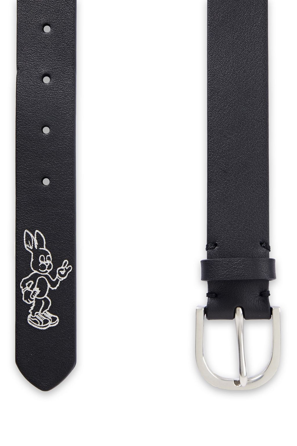 PAUL SMITH Printed textured-leather belt