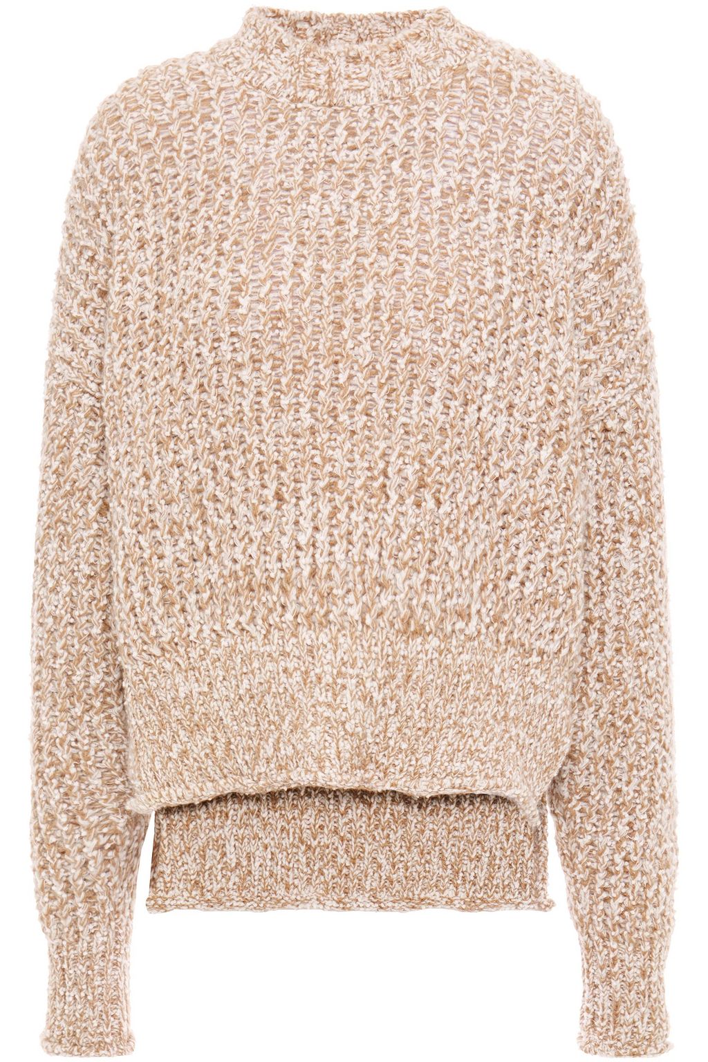 ribbed knit sweater