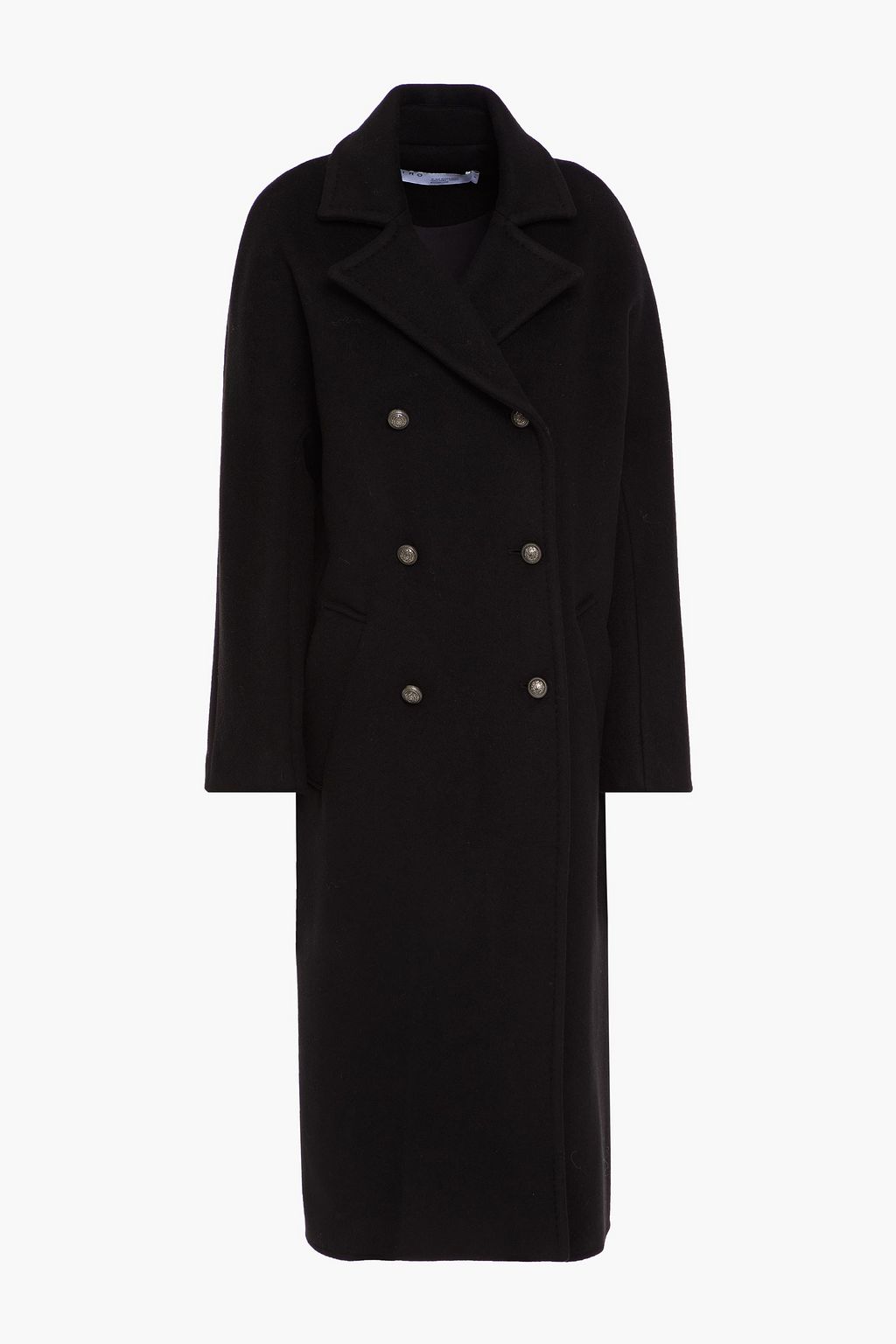 black felt coat