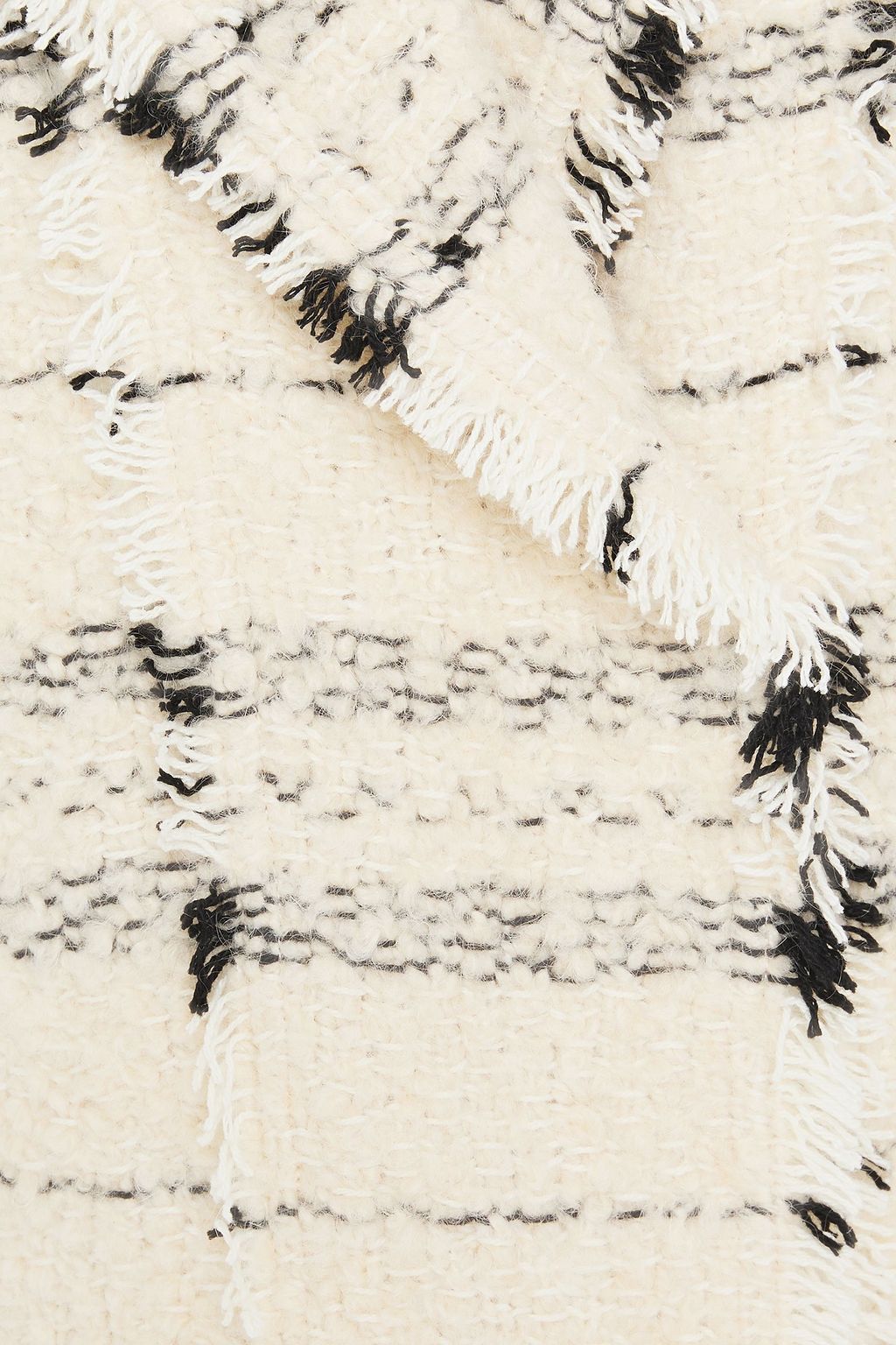 IRO Nine frayed bouclé-tweed jacket