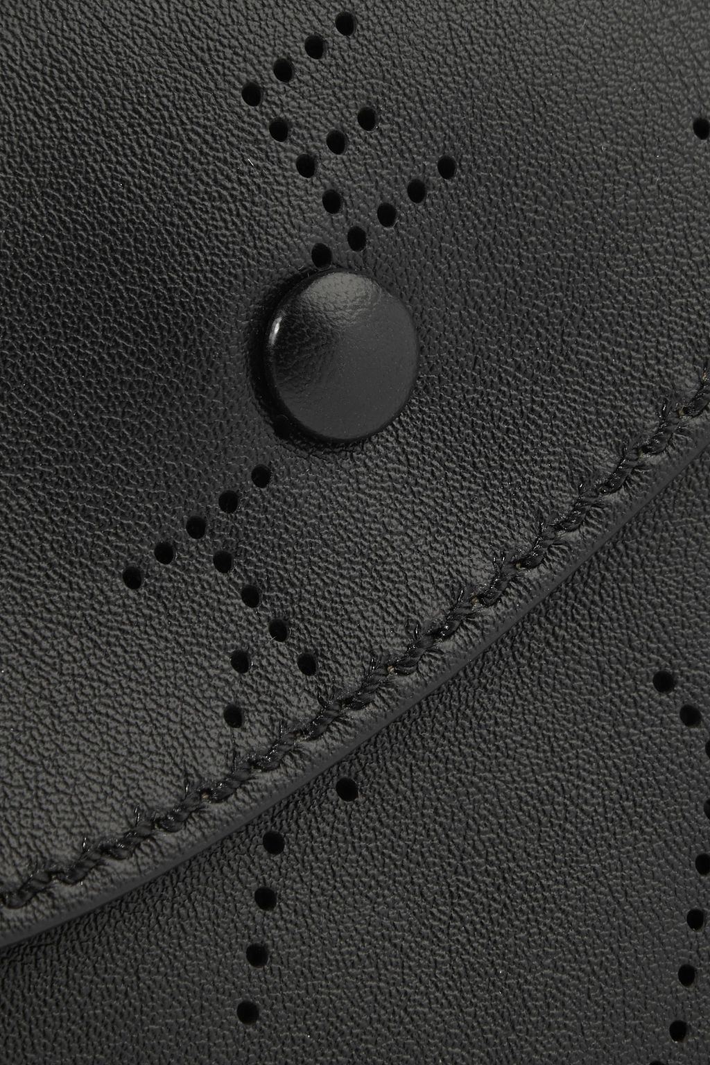 STELLA MCCARTNEY Stella Logo perforated faux leather belt bag