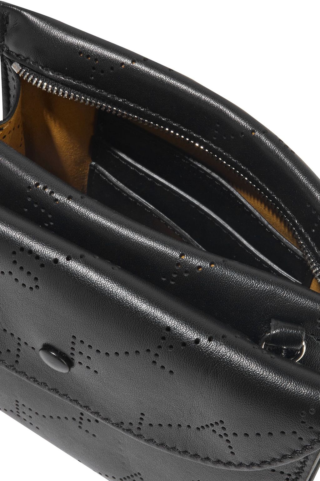 STELLA MCCARTNEY Stella Logo perforated faux leather belt bag