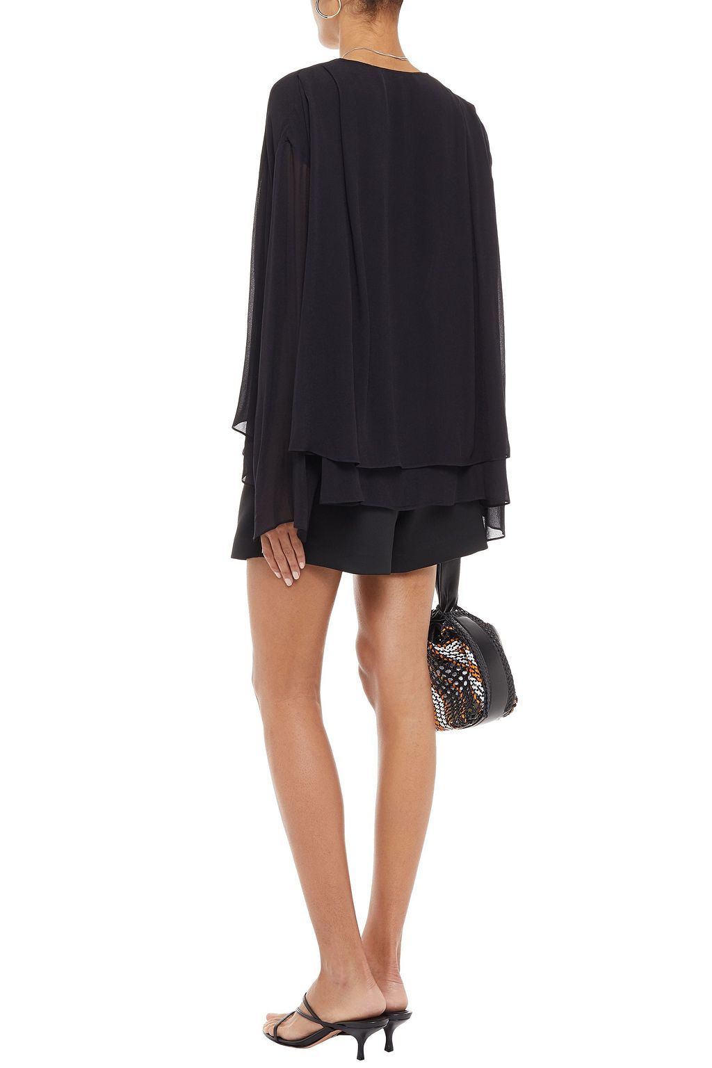 IRO Rioni layered georgette blouse