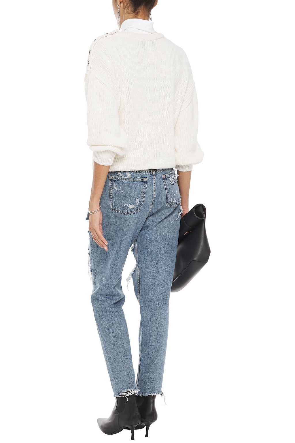 IRO Holmes ribbed-knit sweater