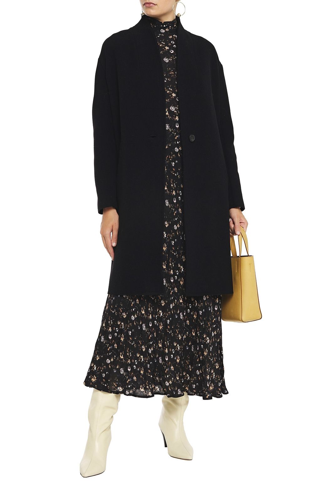 IRO Malara wool-blend felt coat