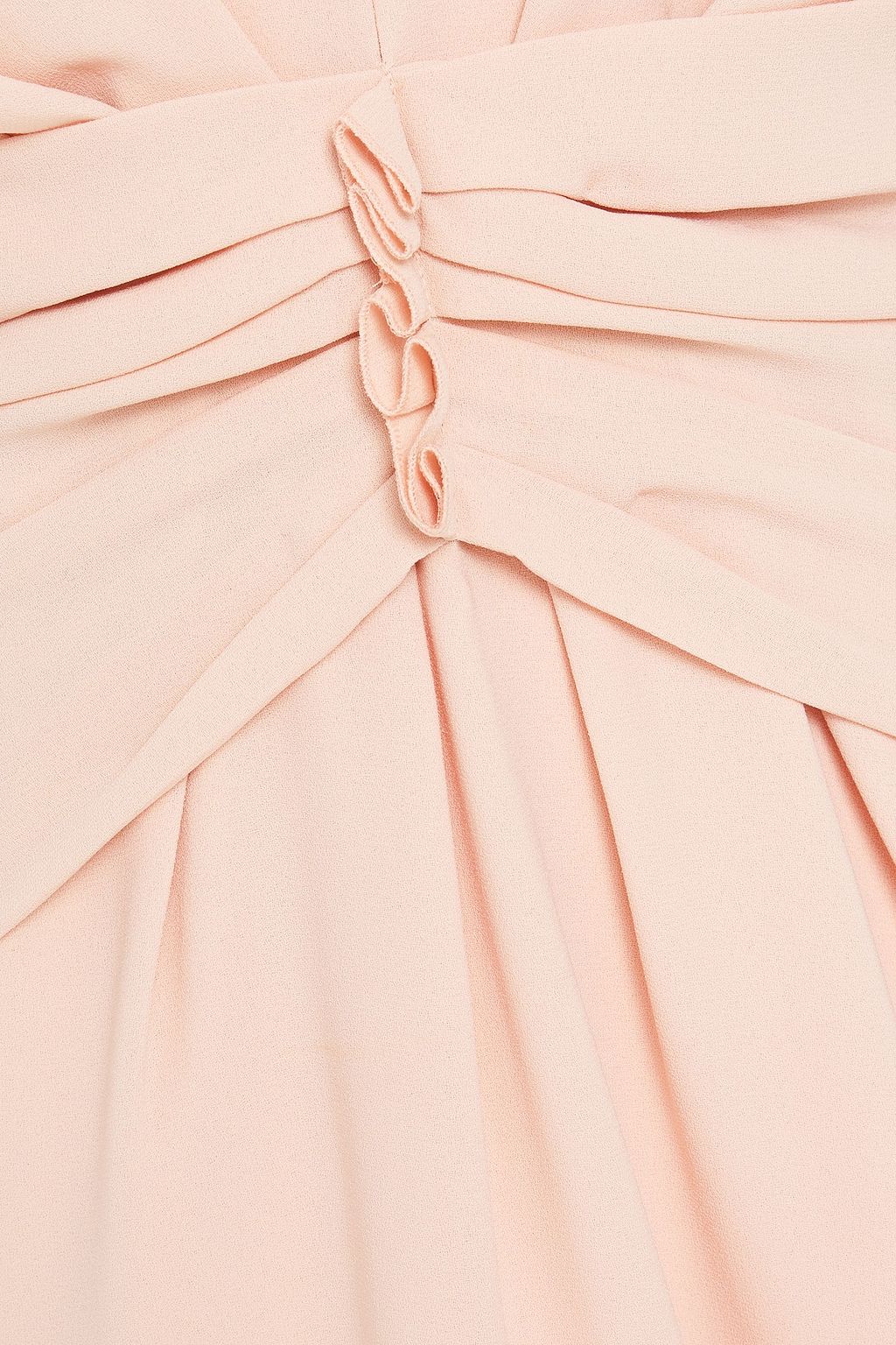 IRO Gastona ruched crepe mini dress