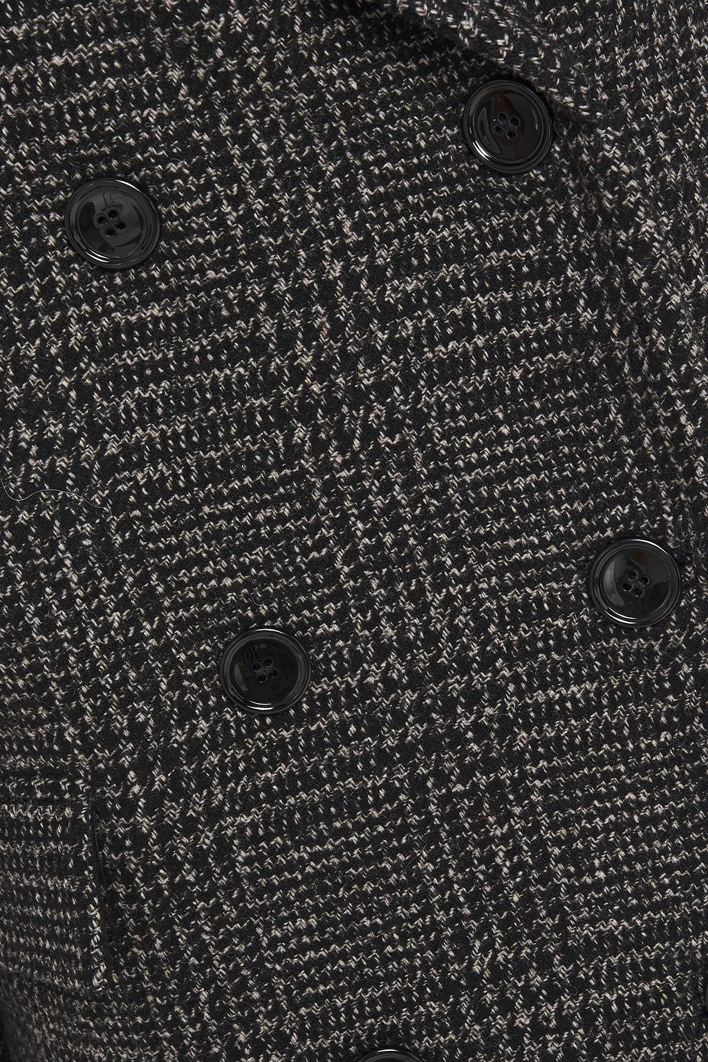 IRO Karpa double-breasted Prince of Wales checked wool-blend coat