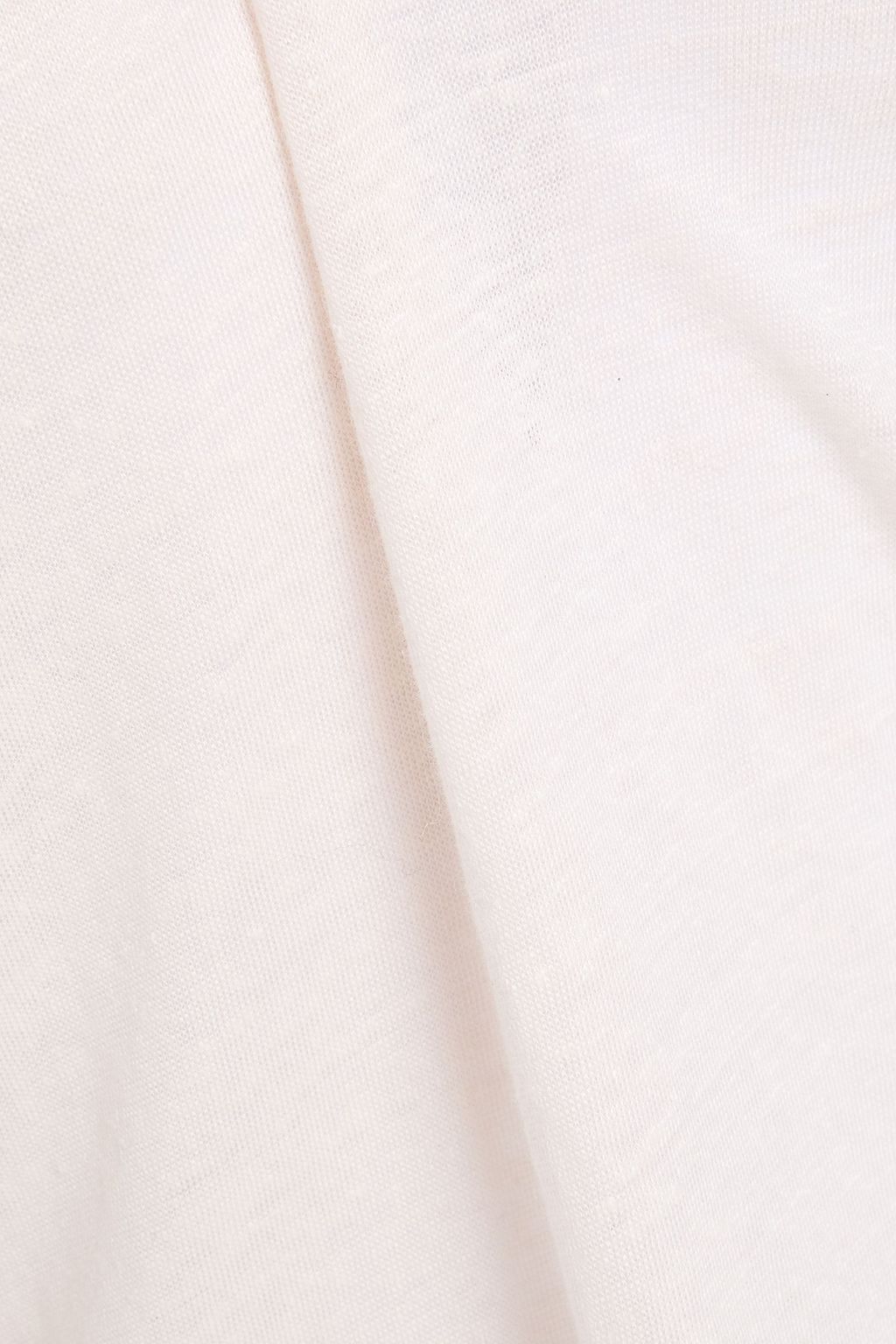 IRO Thirdy slub linen-jersey top