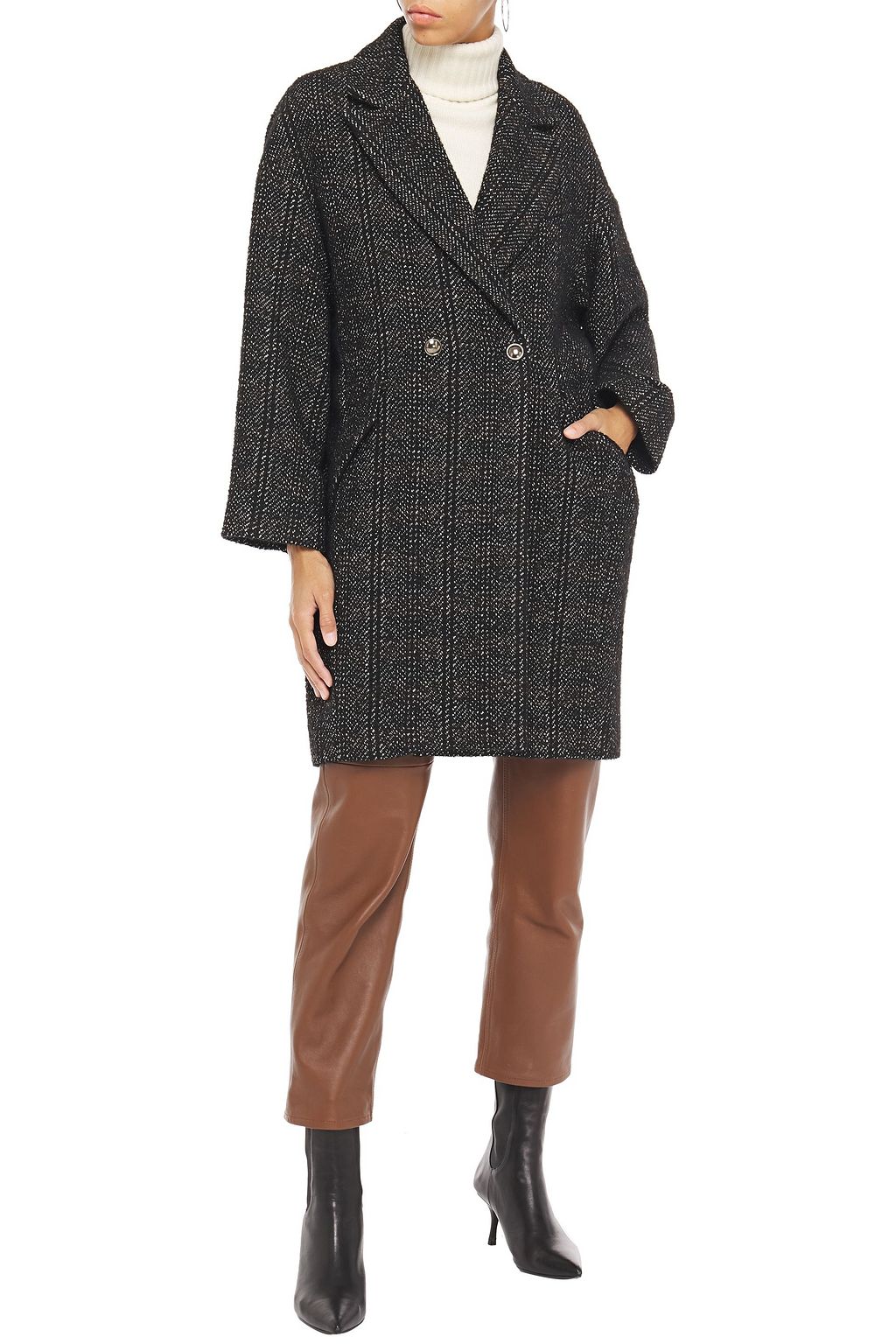IRO Trish double-breasted tweed coat
