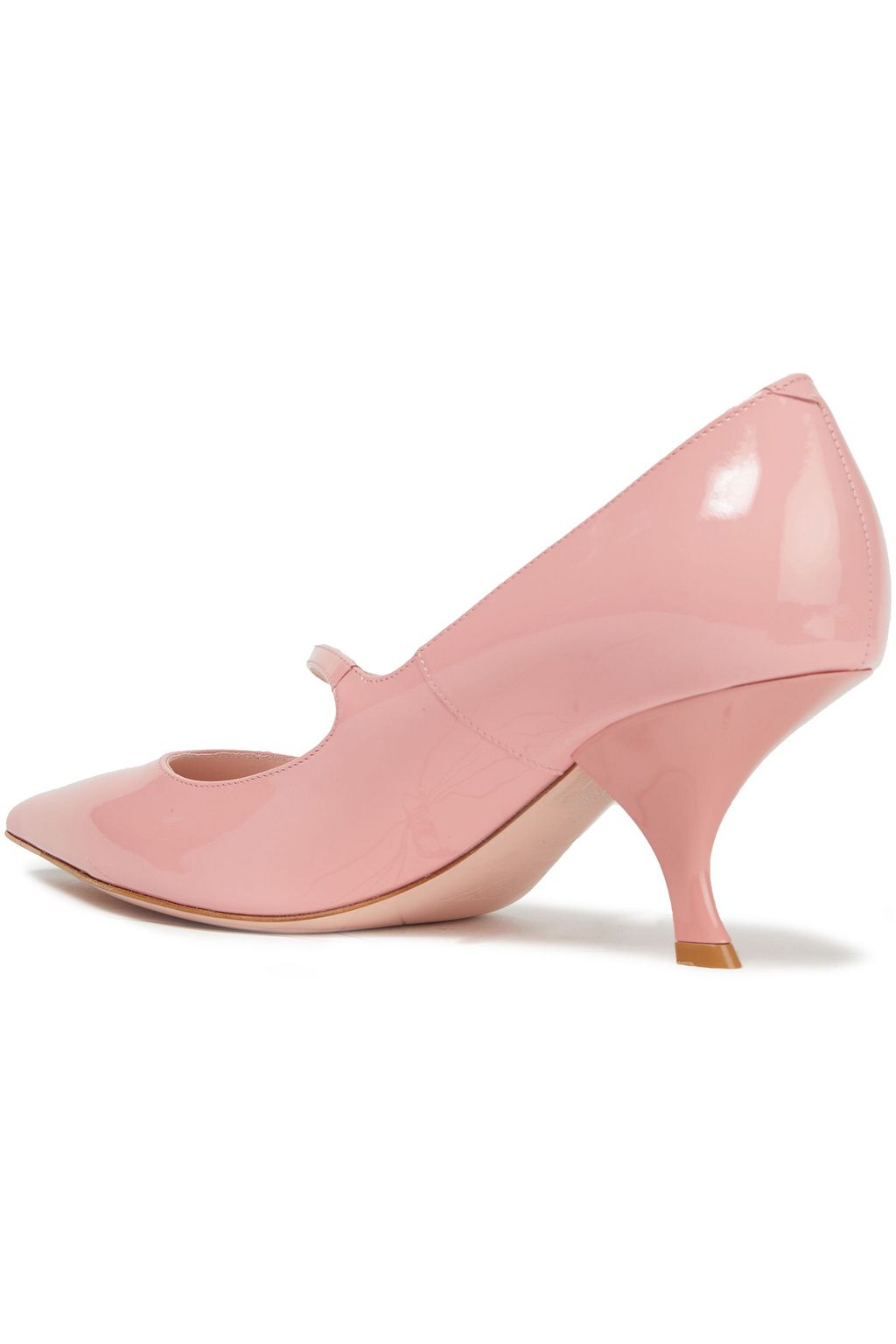 ROGER VIVIER Celeste crystal-embellished patent-leather pumps