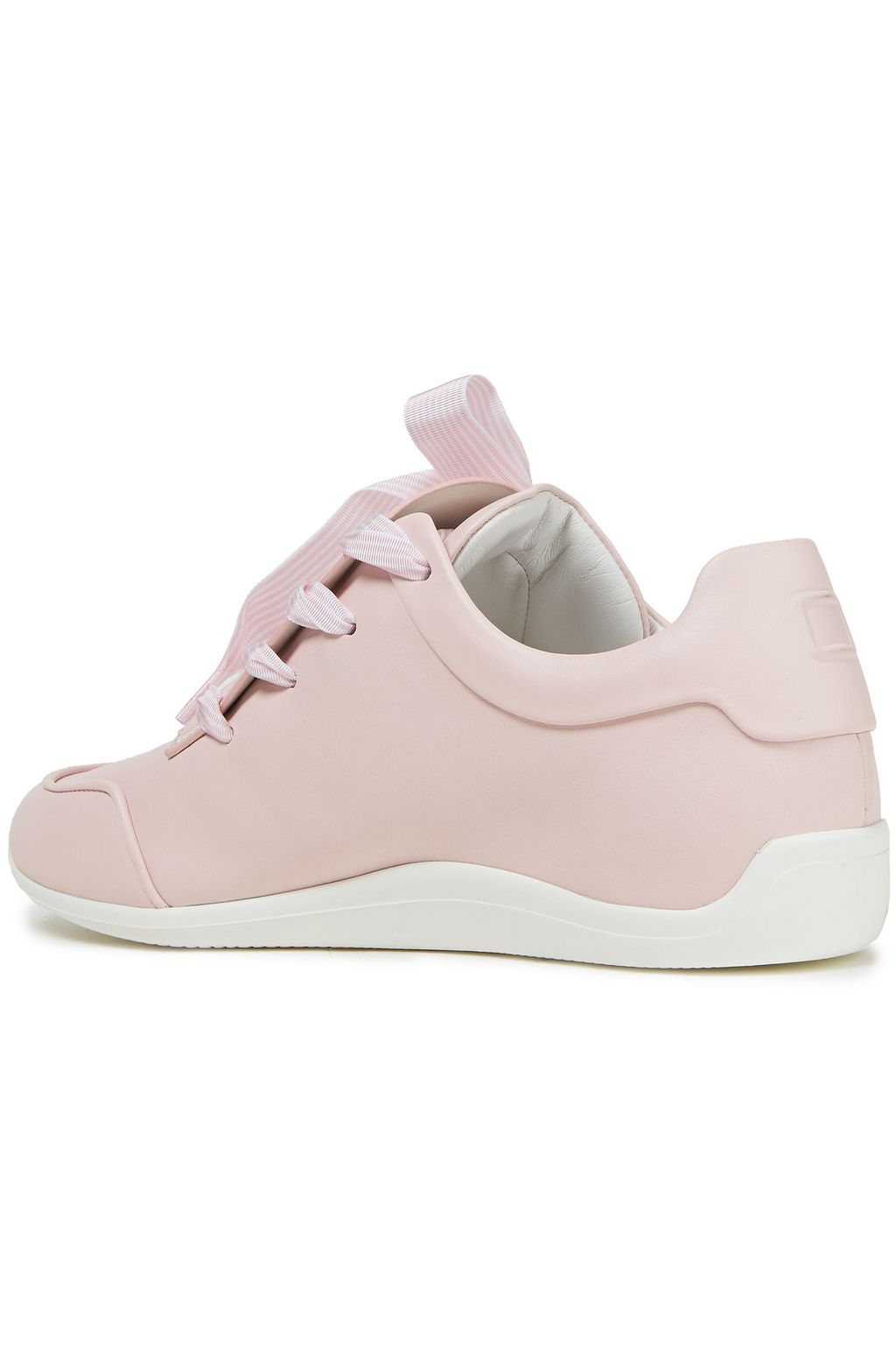 ROGER VIVIER Sporty Viv Etiquette embossed leather sneakers