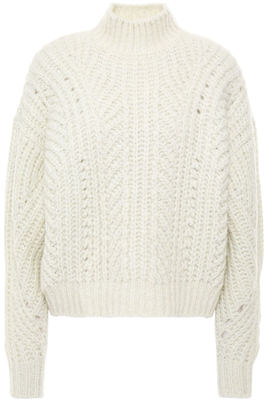 off white knit cardigan