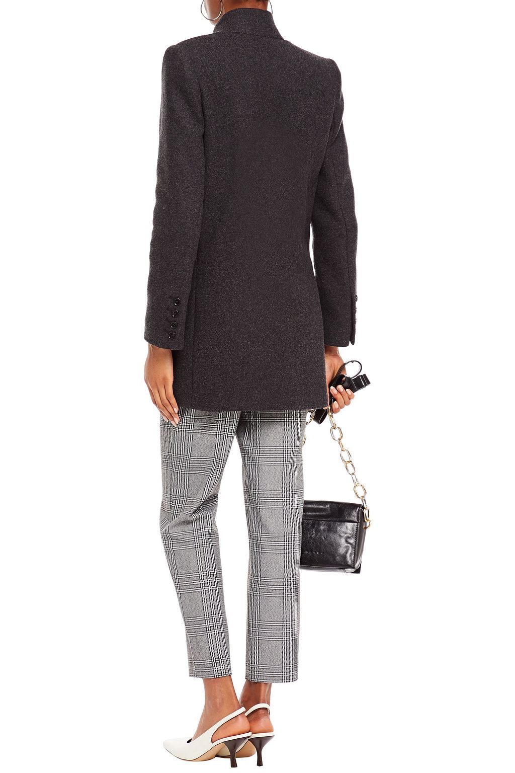 IRO Kynos wool-blend felt coat