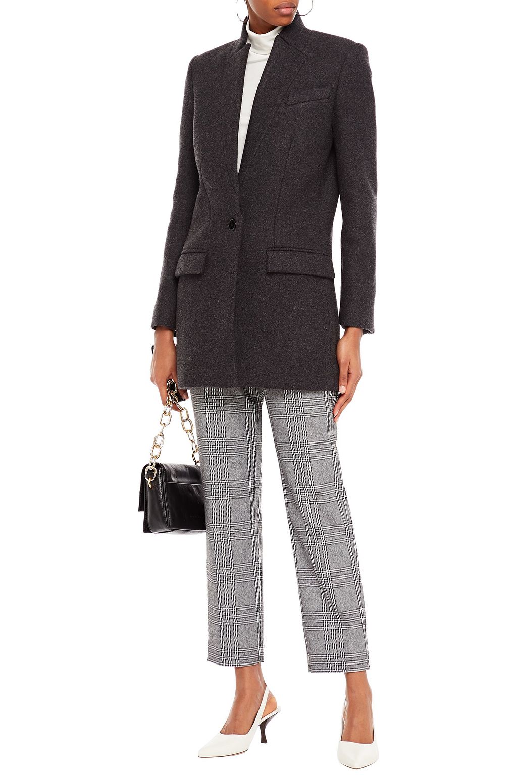 IRO Kynos wool-blend felt coat