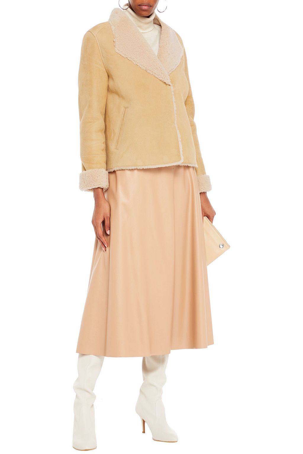 IRO Larys shearling jacket