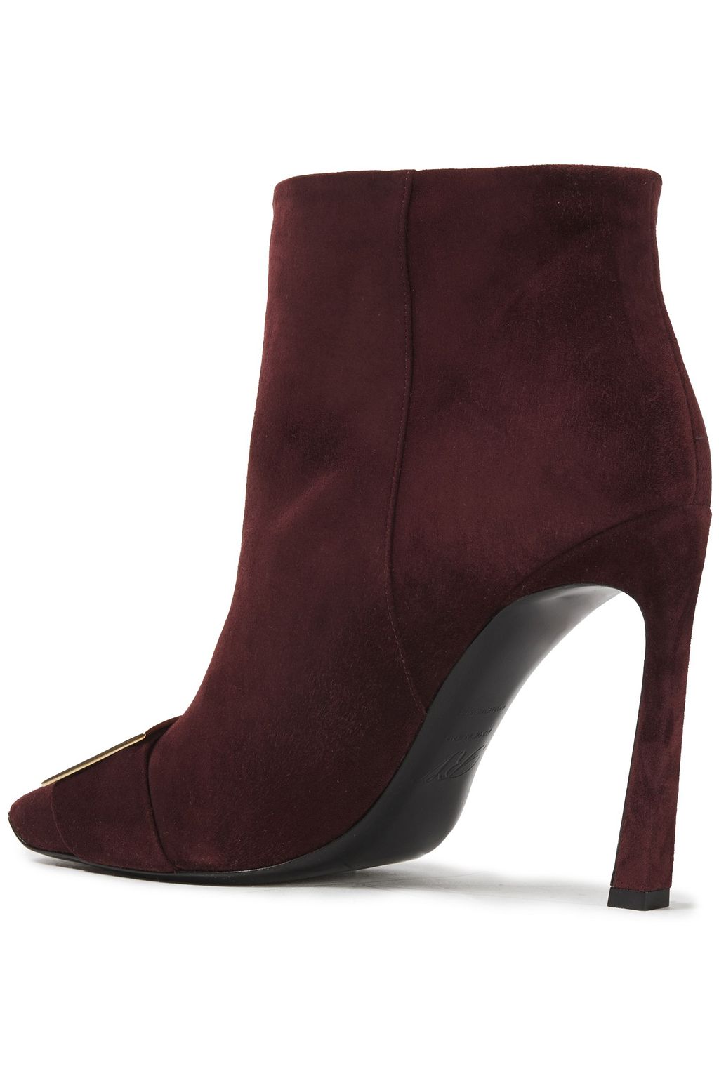 ROGER VIVIER Trompette suede ankle boots