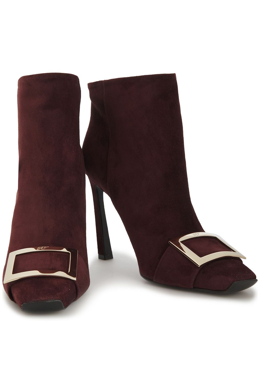 ROGER VIVIER Trompette suede ankle boots