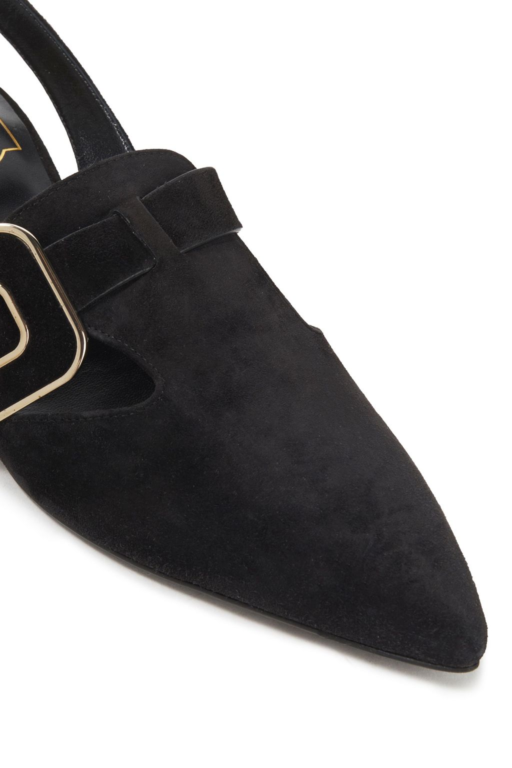 ROGER VIVIER Suede slingback pumps