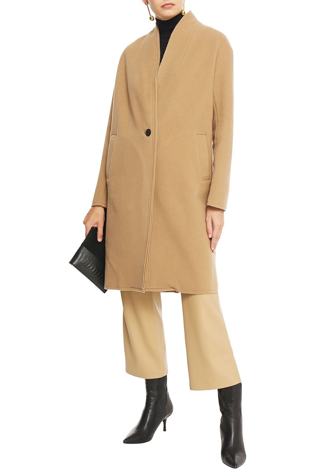 IRO Malara wool-blend felt coat