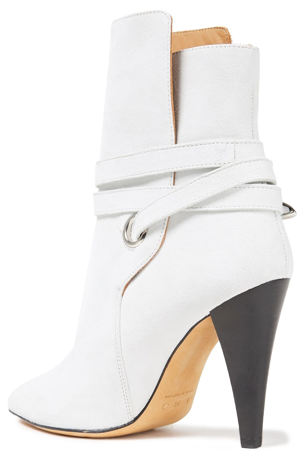 IRO Buckled suede ankle boots