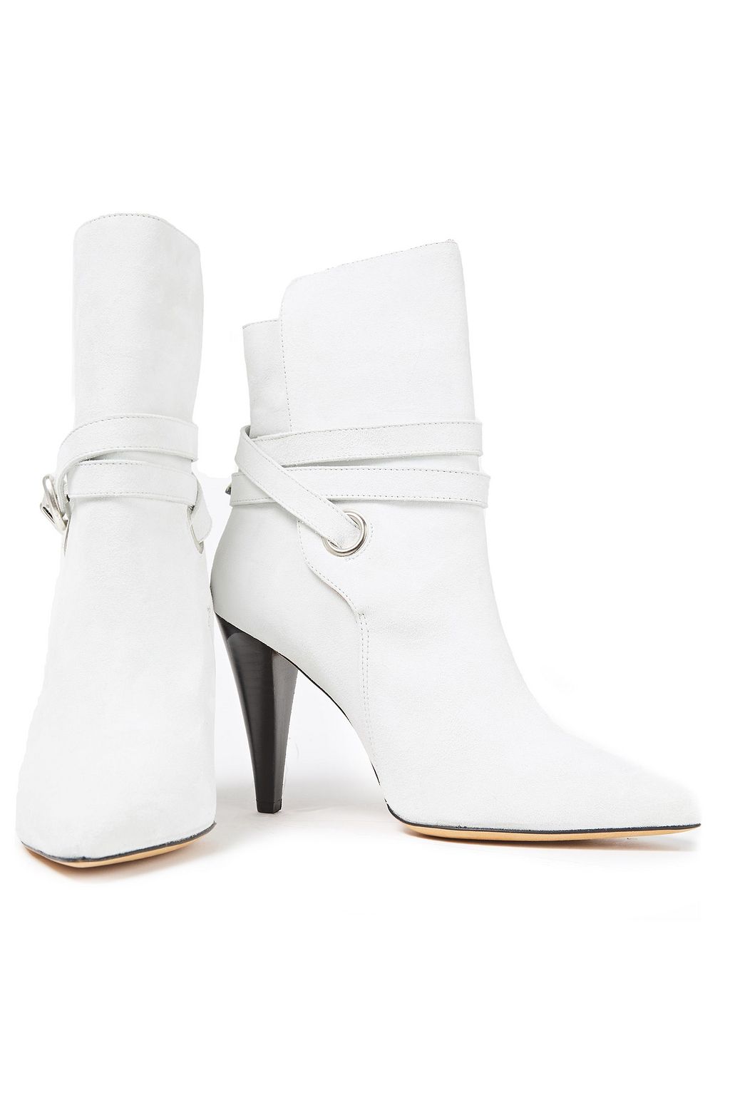 IRO Buckled suede ankle boots