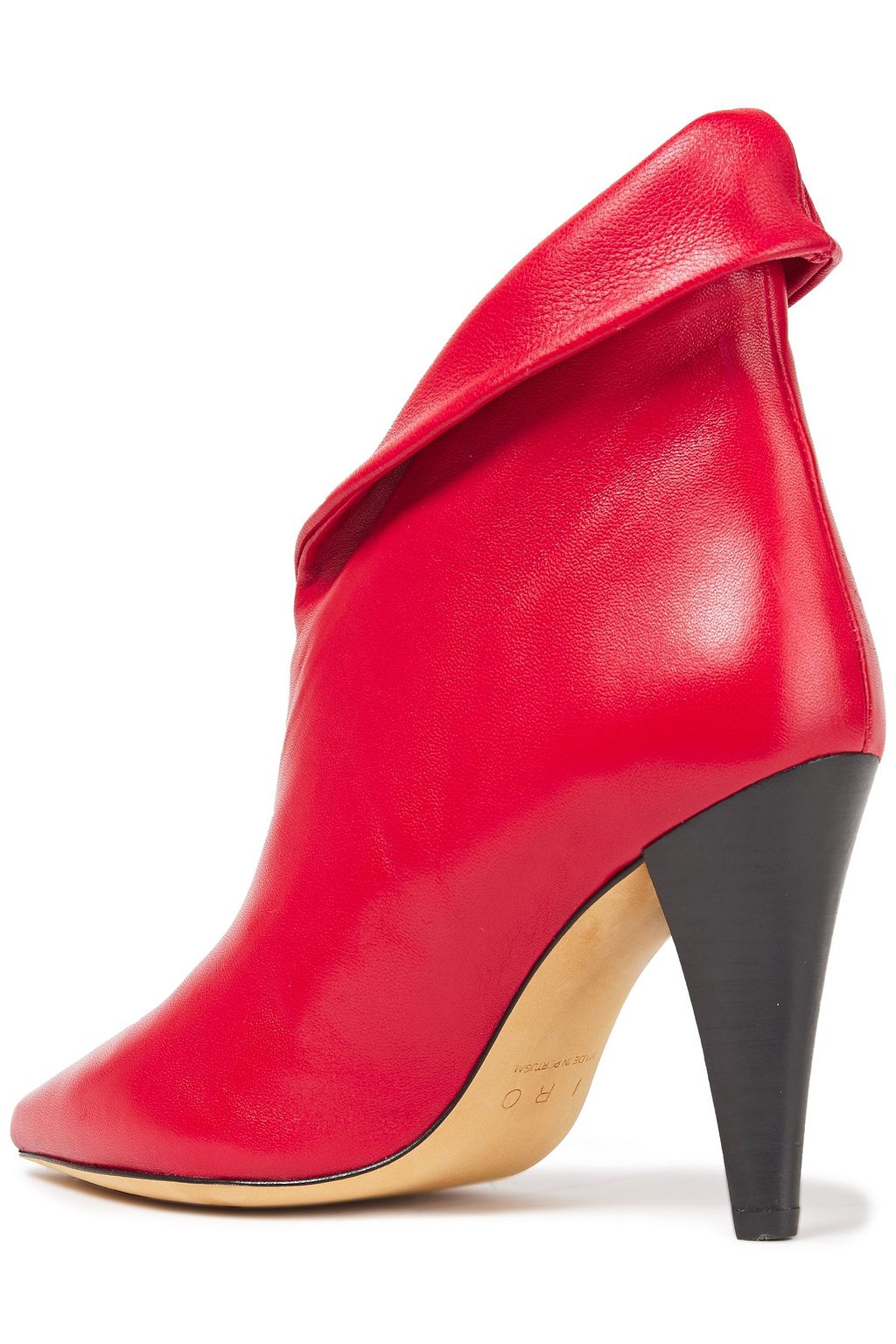 IRO Fawn textured-leather ankle boots