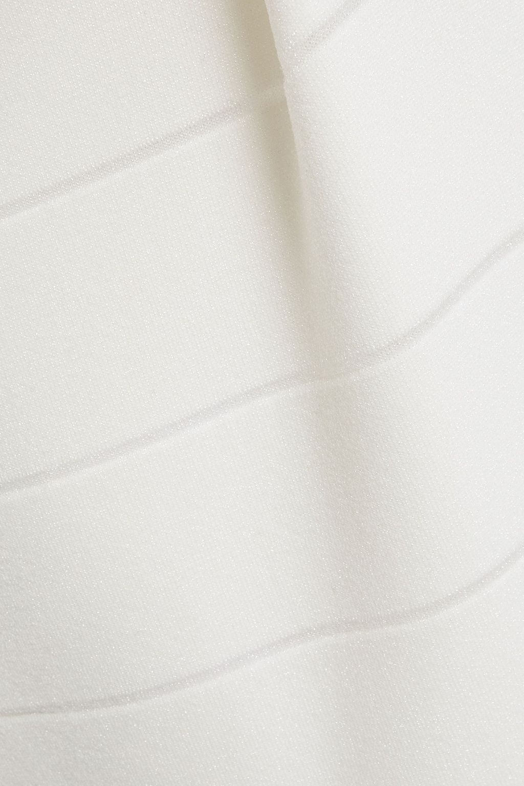 HERVÉ LÉGER Fringed bandage gown