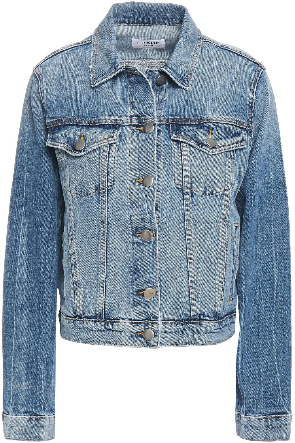 Mid Denim Denim Jacket Sale Up To 70 Off The Outnet Frame The Outnet