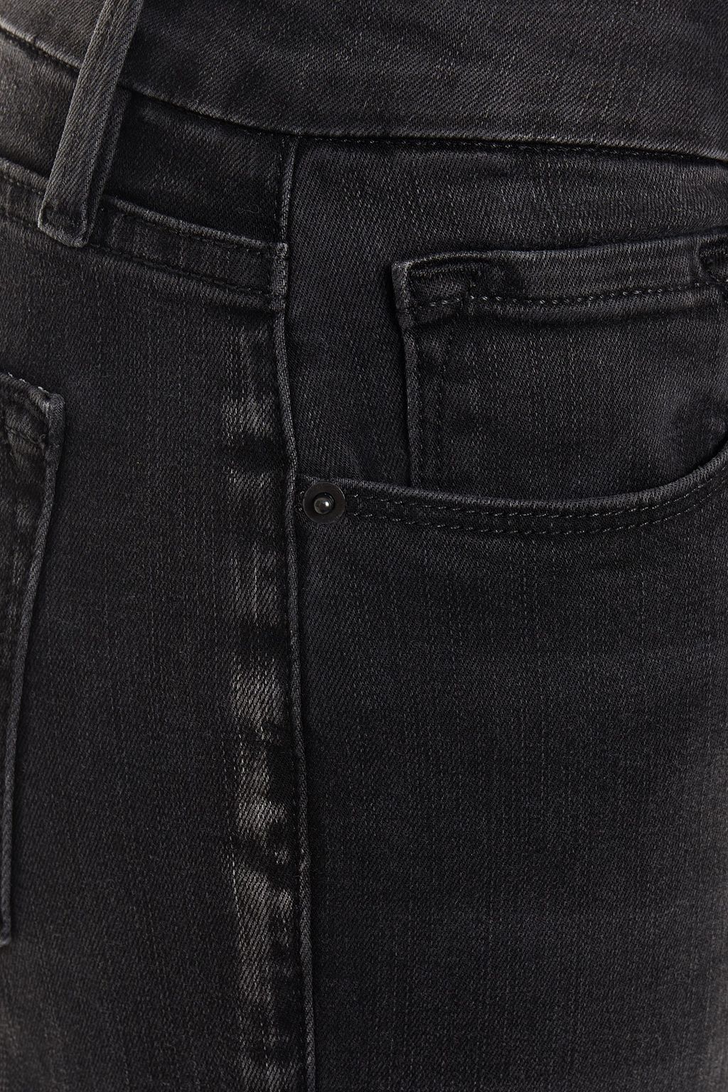 FRAME Le Crop Mini Boot mid-rise kick-flare jeans