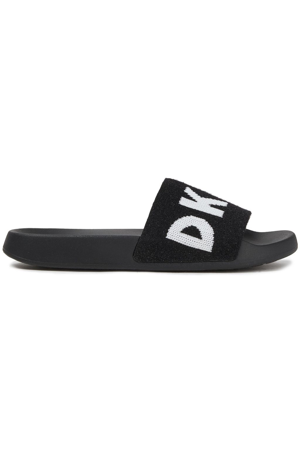 dkny white slides
