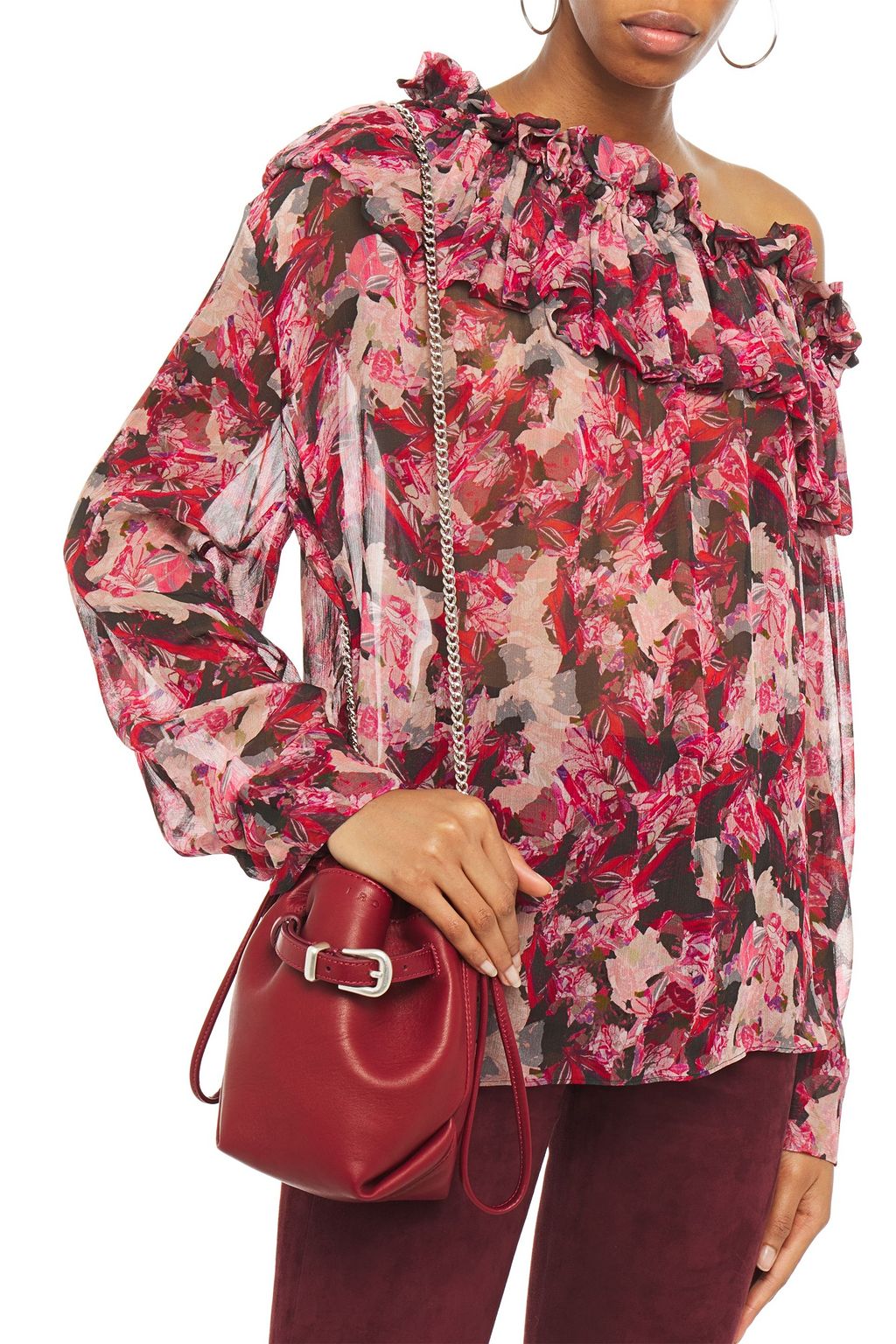 IRO Belty buckled leather belt bag
