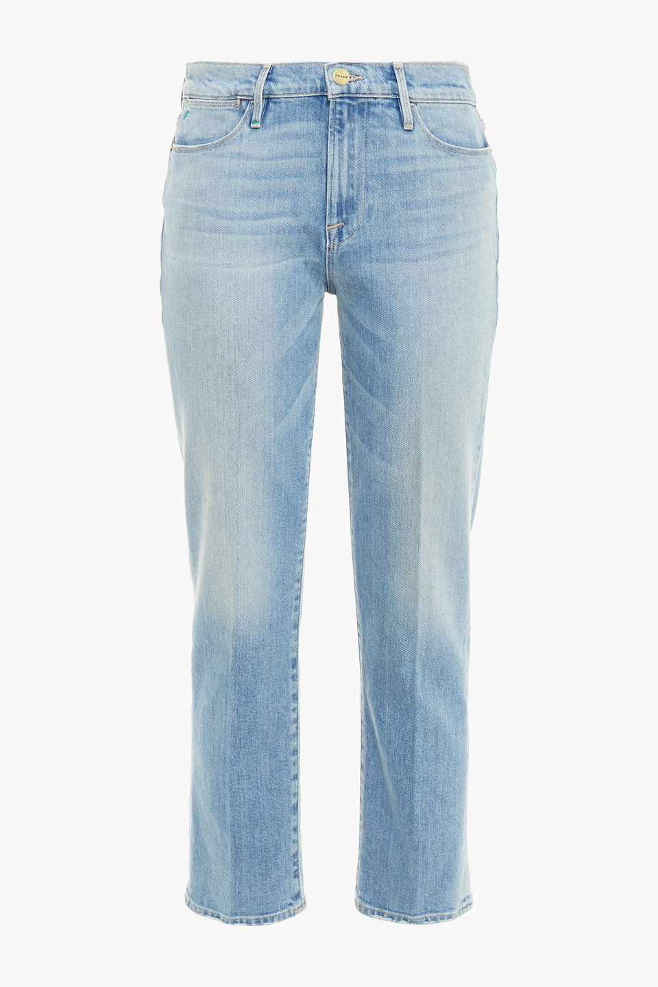 Straight-leg Jeans Light Denim Size 