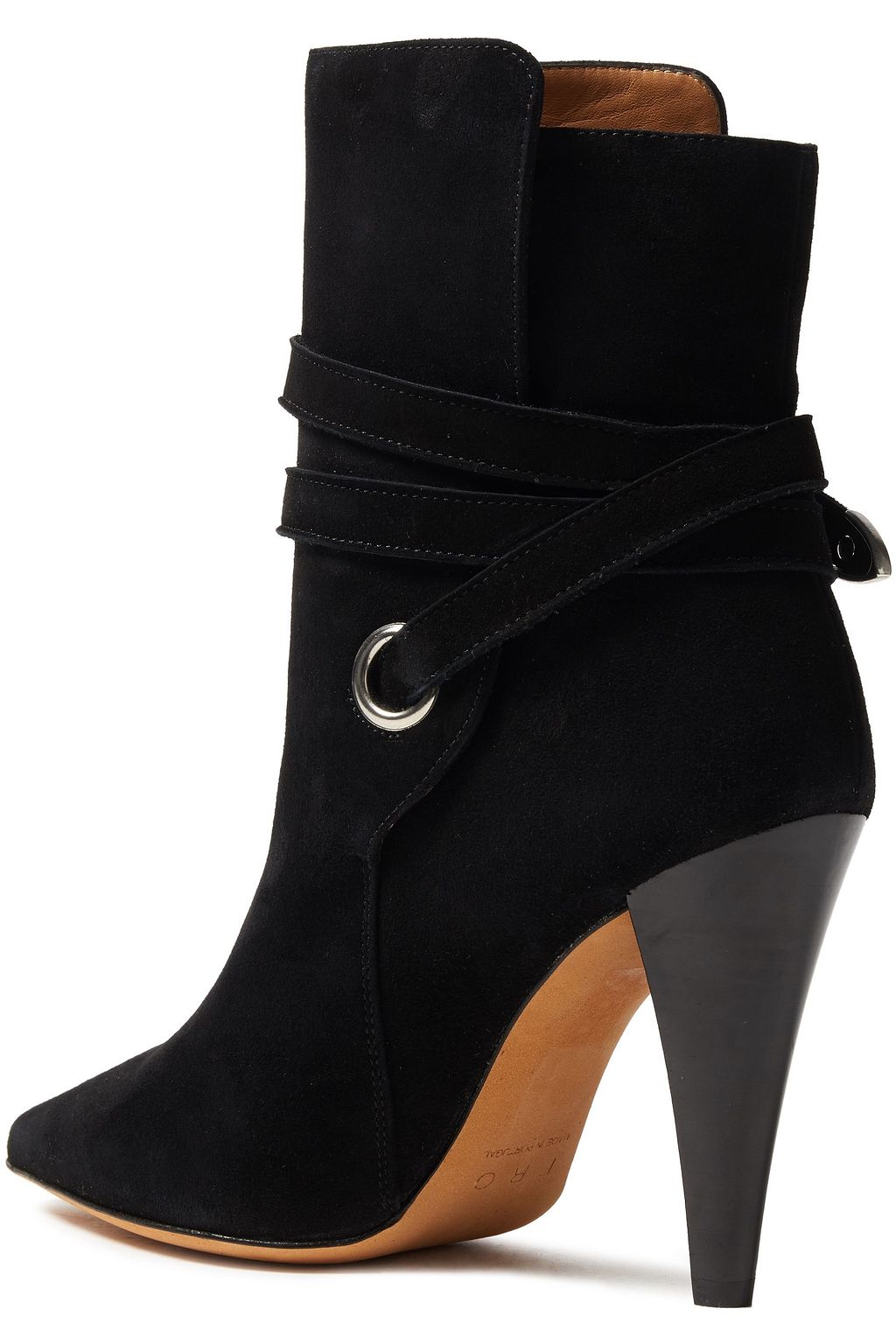 IRO Buckled suede ankle boots