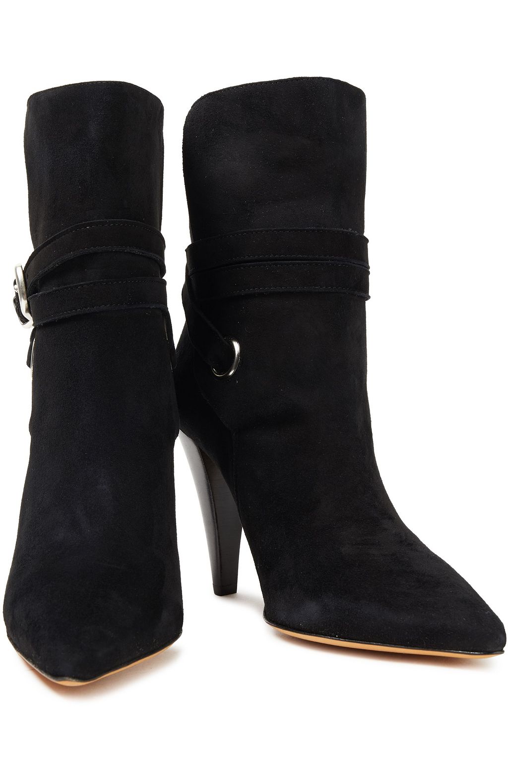 IRO Buckled suede ankle boots