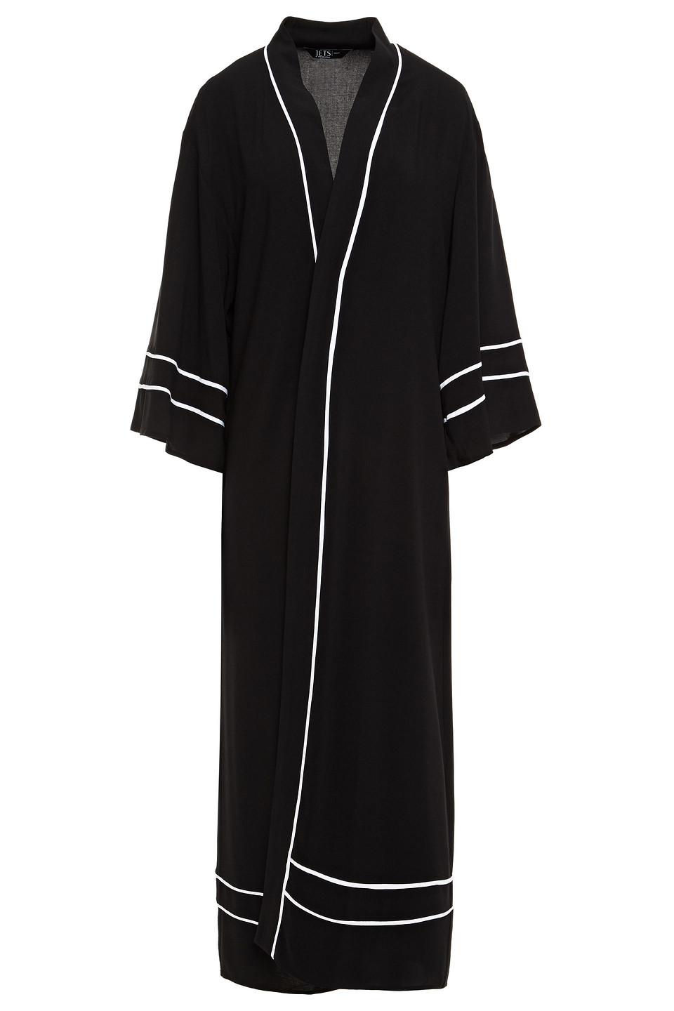 Jets Australia By Jessika Allen Woman Voile Kimono Black Size L