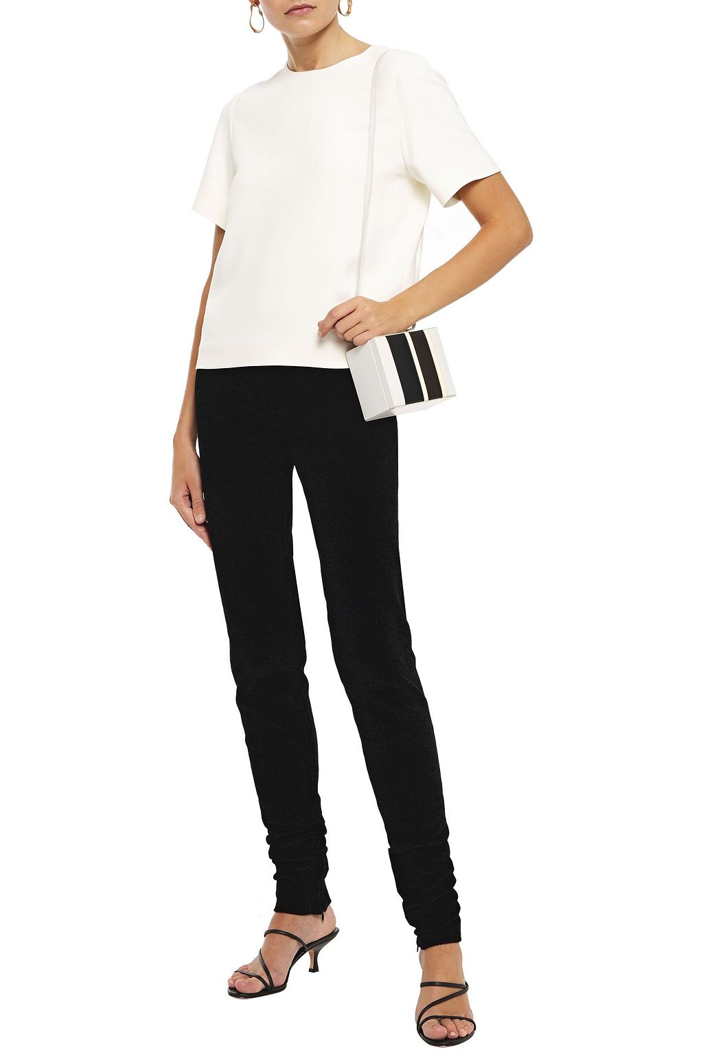 JIL SANDER Knitted slim-leg pants