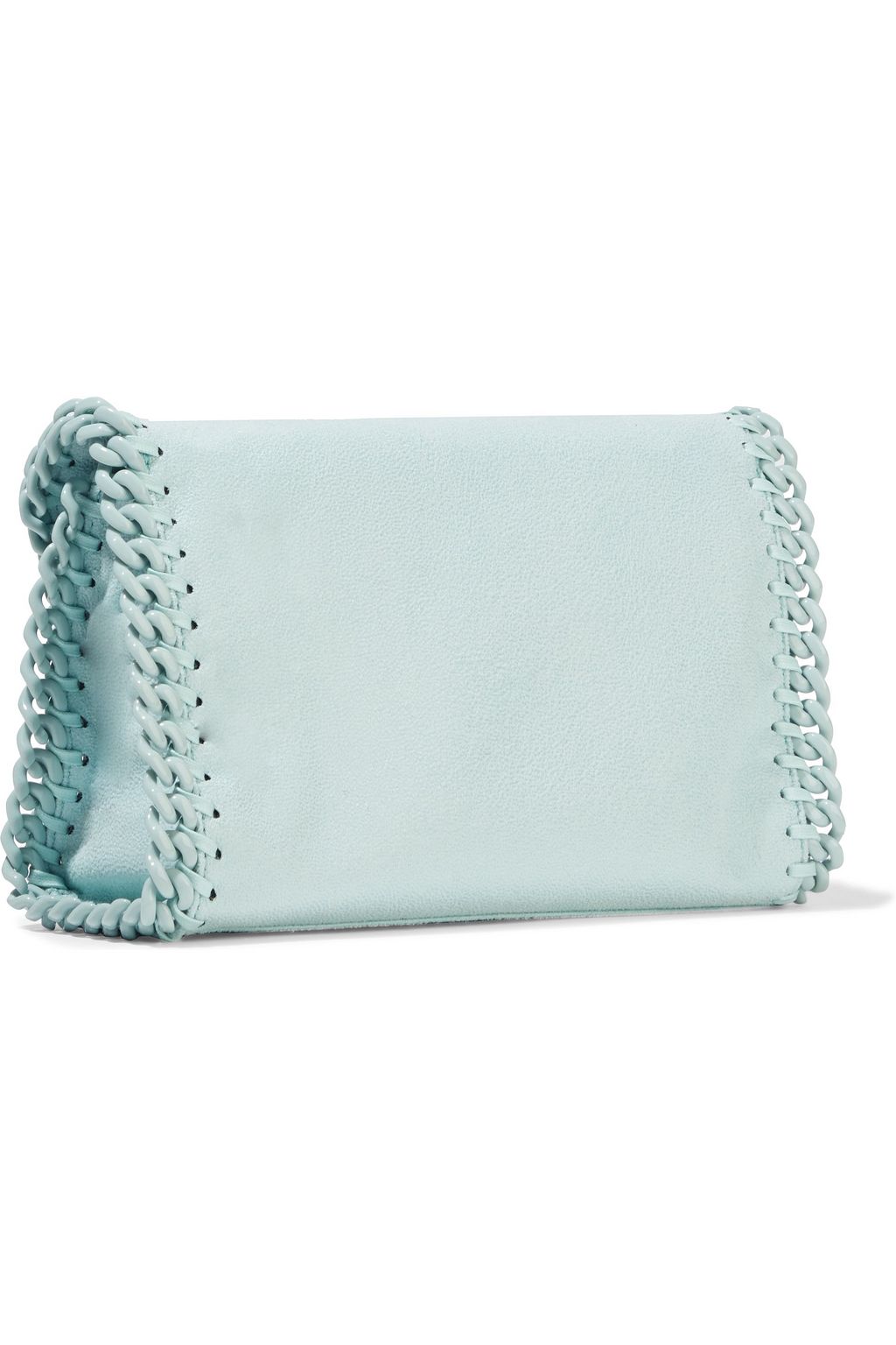 STELLA MCCARTNEY Falabella Candy mini faux brushed-leather shoulder bag