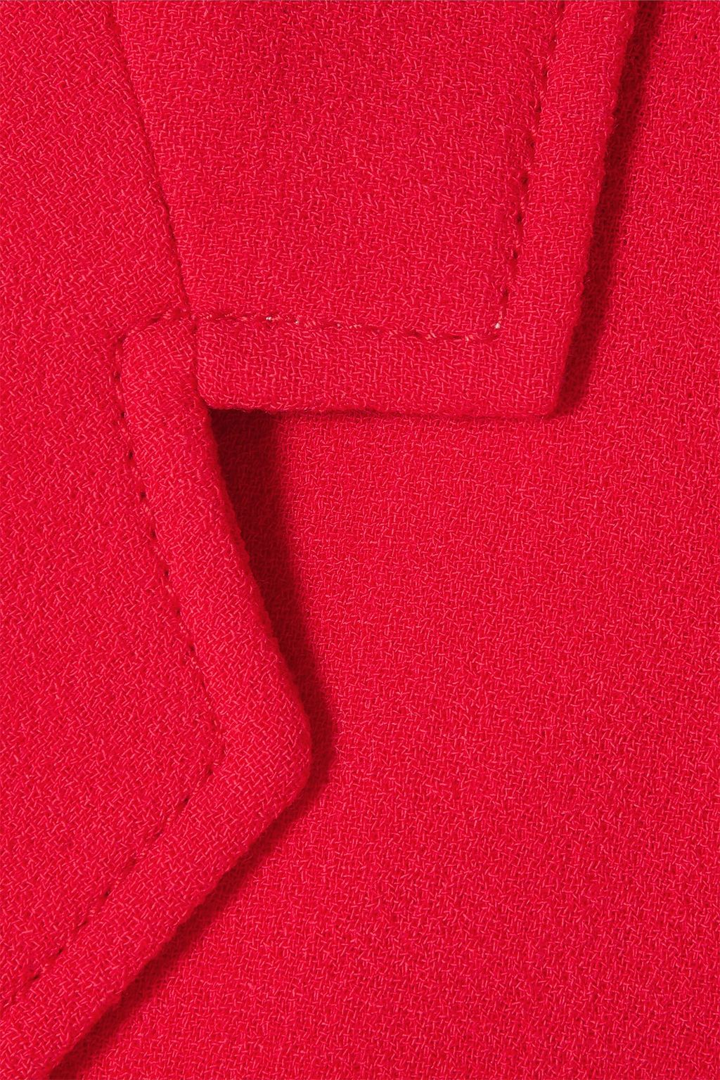 ROLAND MOURET Hollywell belted wool-crepe coat
