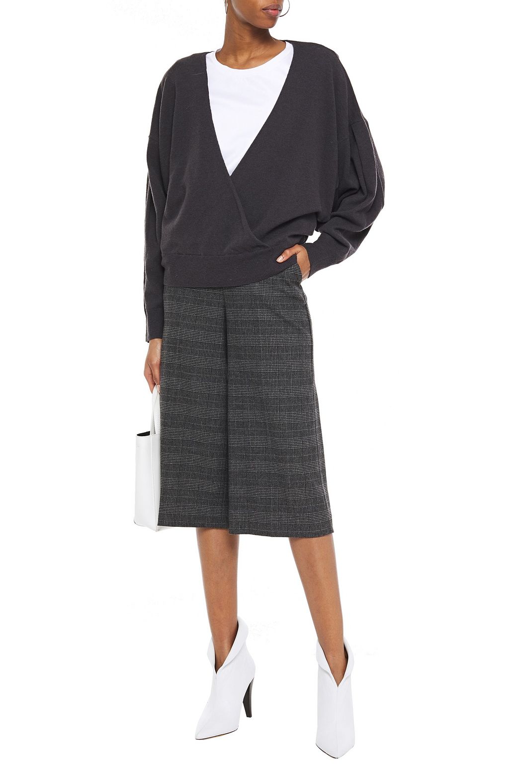 IRO Dewalt wrap-effect wool-blend sweater
